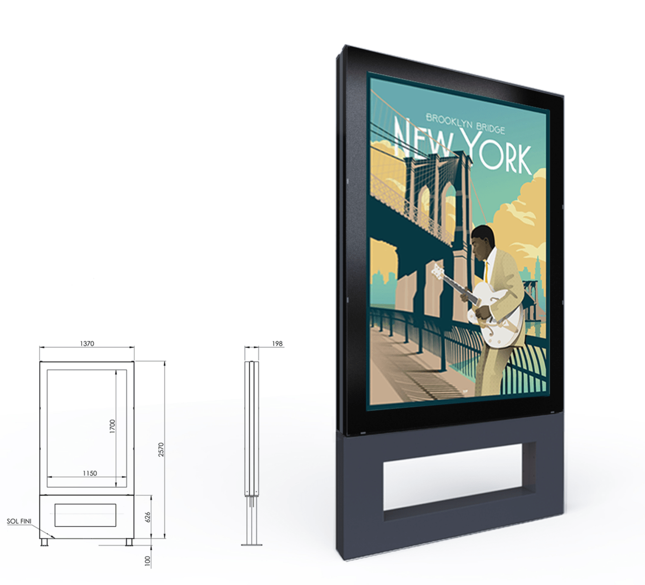 Mobiliers Urbains Design - Visiocom Outdoor